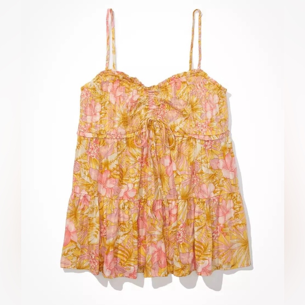 AE Smocked Baby Doll Cami